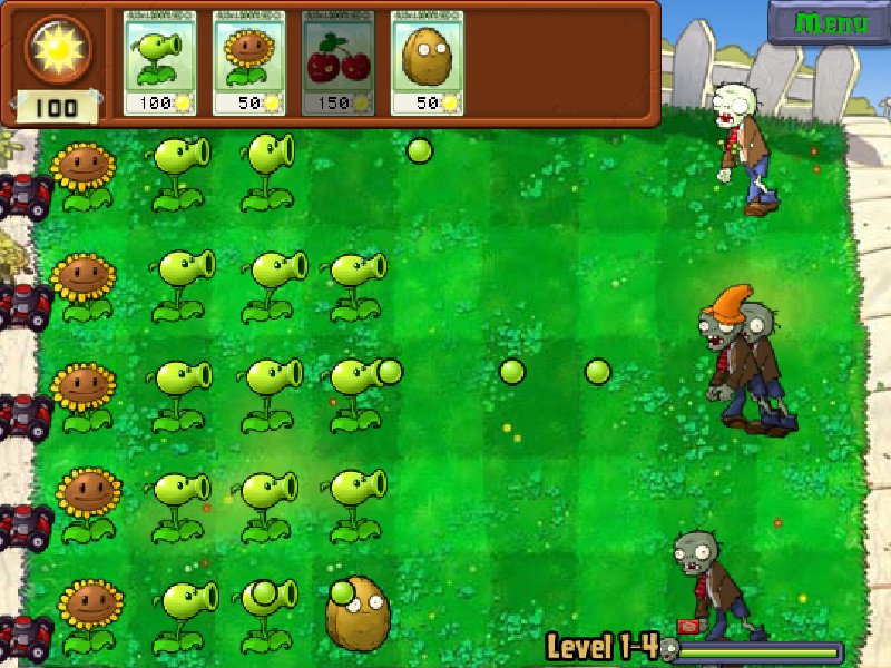 Play Plants vs Zombies Unblocked At School HTML5 Game